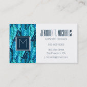 Tropische Vögel Visitenkarte (Vorderseite)