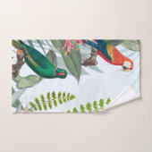 Tropische Vogelgewächse Badhandtuch Set (Handtuch)