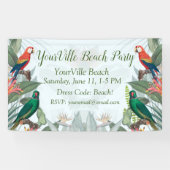 Tropische Vogelgewächse Banner (Horizontal)