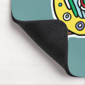 Tropische Vogelmousepad Mousepad (Ecke)