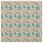 Tropische Vogelpastellmuster Stoff (Muster)