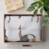 Tropische Vogelserie: Toucan Design 2 Seidenpapier (Geschenk)