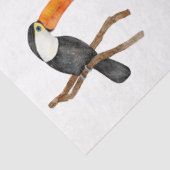 Tropische Vogelserie: Toucan Design 2 Seidenpapier (Ausschnitt)