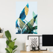 Tropische Wall Art Poster (Heimbüro)