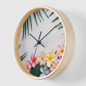 Tropische Wall-Uhr Uhr (Winkel)