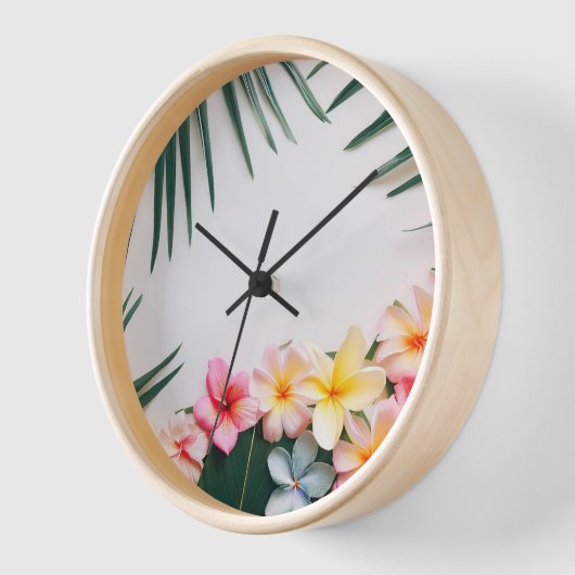Tropische Wall-Uhr Uhr (Winkel)