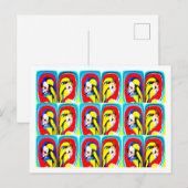Tropische Wärmekunst Postkarte (Vorne/Hinten)