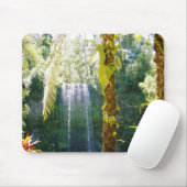 tropische Wasserfallmäusematte Mousepad (Mit Mouse)