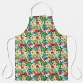 Tropische Wasserfarbe Schürze (Vorderseite)