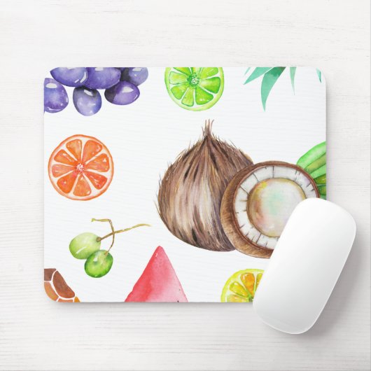 Tropische Wasserfarbenkunst Mousepad (Mit Mouse)