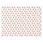 Tropische Wassermelonen-Scheiben auf weißem Tablet Tischdecke (Vorderseite (Horizontal))