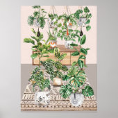 Tropische Wasserpflanzen Poster (Vorne)