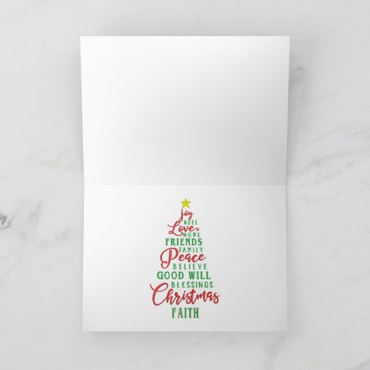 Tropische Weihnachten (Innenseite)