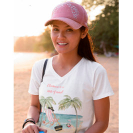 Tropische Weihnachten am Strand ist noch Weihnacht T-Shirt