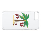 Tropische Weihnachten Case-Mate iPhone Hülle (Rückseite (Horizontal))