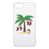 Tropische Weihnachten Case-Mate iPhone Hülle (Rückseite)