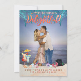 Tropische Weihnachten im Foto von Florida