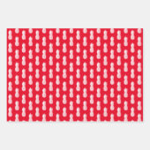 Tropische Weihnachten im Juli Ananas Druck Geschenkpapier Set (Vorderseite 3)