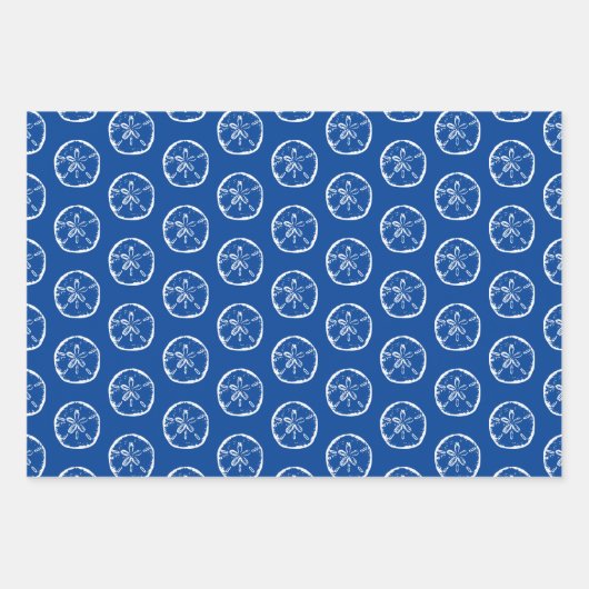 Tropische Weihnachten im Juli Sanddollarstrand Mus Geschenkpapier Set (Vorderseite 2)