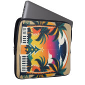Tropische Weihnachten Laptopschutzhülle (Vorne Rechts)