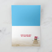 Tropische Weihnachten mit Sandman und Hängematte (Innenseite)