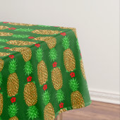 Tropische Weihnachtsananas Warm Xmas Holiday Gre Tischdecke (Beispiel)