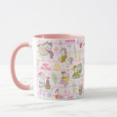 Tropische Weihnachtsfeier-Tasse Tasse (Links)