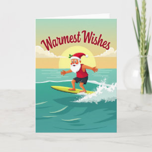 Tropische Weihnachtskarte Karte