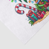 Tropische Weihnachtspalme Seidenpapier (Ausschnitt)