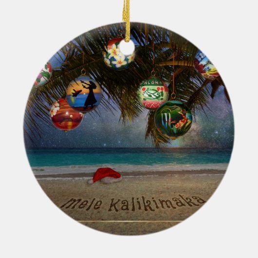 Tropische Weihnachtsschmuck (Hinten)