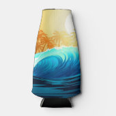 Tropische Welle bei Sonnenaufgang Flaschenkühler (Vorderseite)
