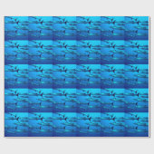 tropische Welle des Geschenkpapier (Flach)