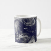 Tropische Wirbelstürme Katia, Lee, Maria und Nate. Kaffeetasse (VorderseiteRechts)