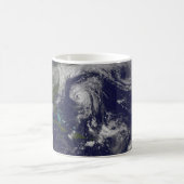 Tropische Wirbelstürme Katia, Lee, Maria und Nate. Kaffeetasse (Mittel)