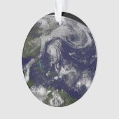 Tropische Wirbelstürme Katia, Lee, Maria und Nate. Ornament (Vorderseite)