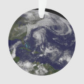 Tropische Wirbelstürme Katia, Lee, Maria und Nate. Ornament (Vorderseite)