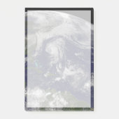 Tropische Wirbelstürme Katia, Lee, Maria und Nate. Post-it Klebezettel (Vorderseite)