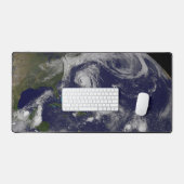 Tropische Wirbelstürme Katia, Lee, Maria und Nate. Schreibtischunterlage (Tastatur & Maus)