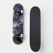 Tropische Wirbelstürme Katia, Lee, Maria und Nate. Skateboard (Vorderseite)