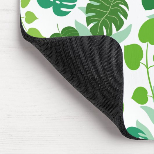 Tropische Wortart Mousepad (Ecke)