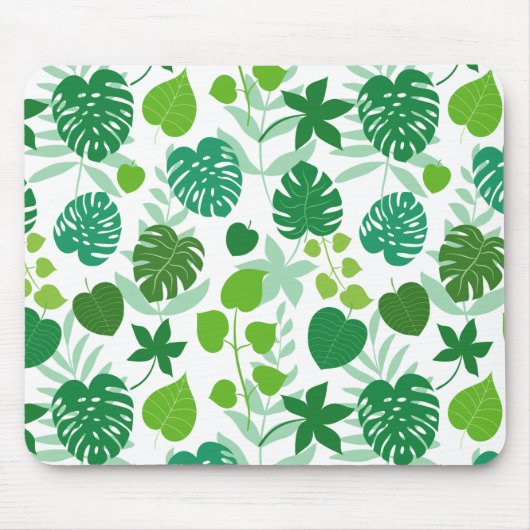 Tropische Wortart Mousepad (Vorne)