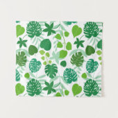 Tropische Wortart Wandteppich (Vorderseite (Horizontal))