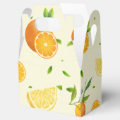 TROPISCHE Zitrusfrüchte SOMMERFRÜCHTE Orangefarben Geschenkschachtel (Geöffnet)