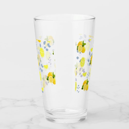 TROPISCHE Zitrusfrüchte SOMMERFRÜCHTE Orangefarben Glas (Links)