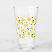TROPISCHE Zitrusfrüchte SOMMERFRÜCHTE Orangefarben Glas (Rückseite)