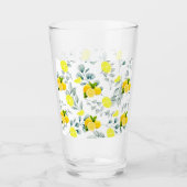 TROPISCHE Zitrusfrüchte SOMMERFRÜCHTE Orangefarben Glas (Vorderseite)