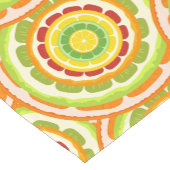 TROPISCHE Zitrusfrüchte SOMMERFRÜCHTE Orangefarben Kurzer Tischläufer (Ecke)