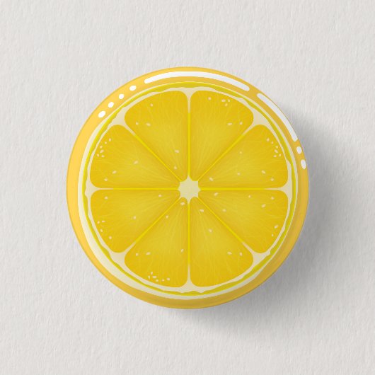 TROPISCHE Zitrusfrüchte SOMMERFRÜCHTE Orangenlemon Button (Vorderseite)