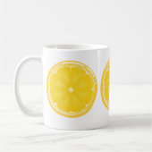 TROPISCHE Zitrusfrüchte SOMMERFRÜCHTE Orangenlemon Kaffeetasse (Links)