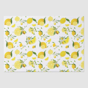TROPISCHE Zitrusfrüchte SOMMERFRÜCHTE Orangenlemon Seidenpapier